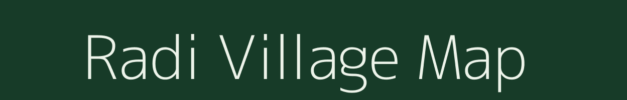 Radi village map in Meghalaya