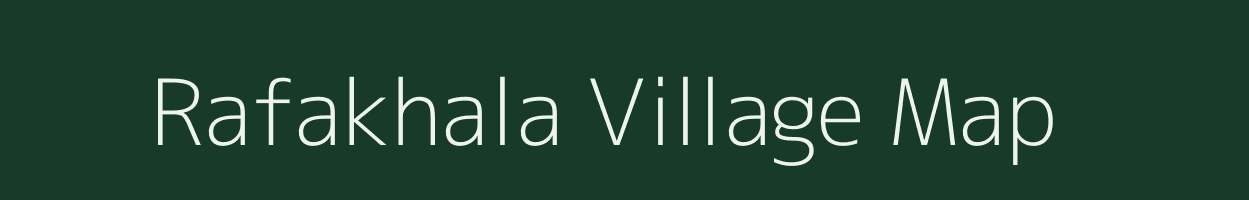 Rafakhala village map in Odisha