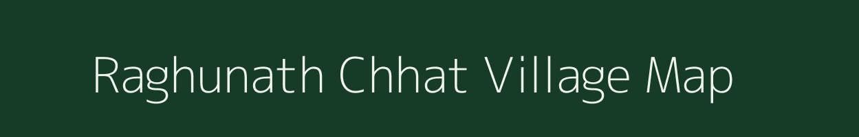 Raghunath Chhat village map in West Bengal