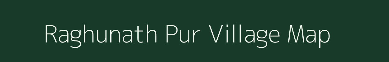 Raghunath Pur village map in West Bengal