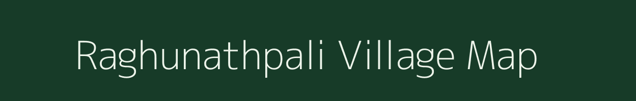 Raghunathpali village map in Odisha