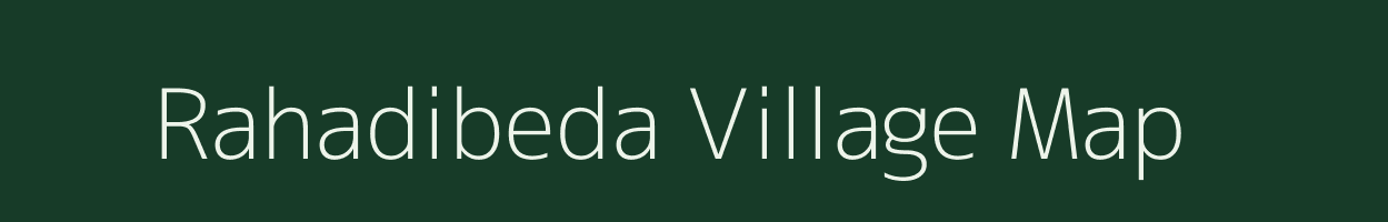 Rahadibeda village map in Odisha