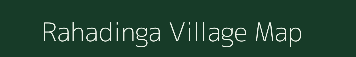 Rahadinga village map in Odisha