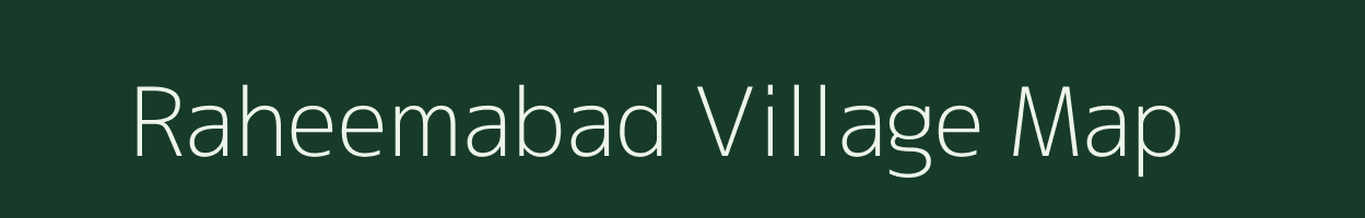 Raheemabad village map in Uttar Pradesh