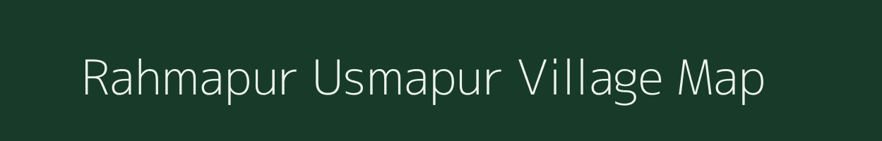 Rahmapur Usmapur village map in Uttar Pradesh