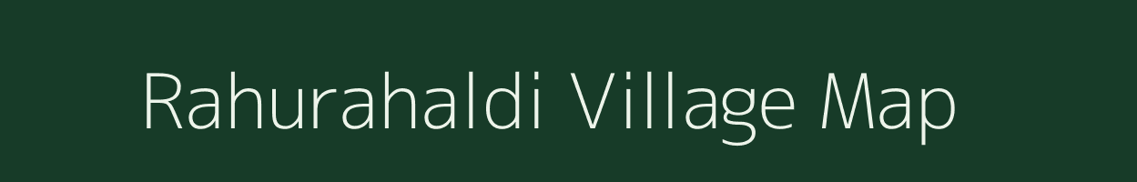 Rahurahaldi village map in Odisha