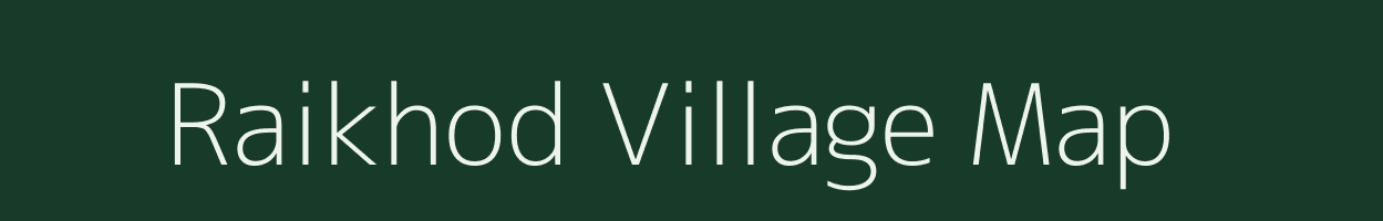 Raikhod village map in Maharashtra