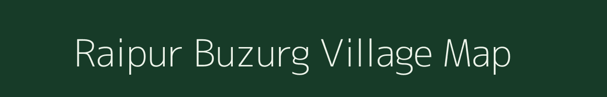 Raipur Buzurg village map in Uttar Pradesh