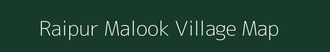 Raipur Malook village map in Uttar Pradesh