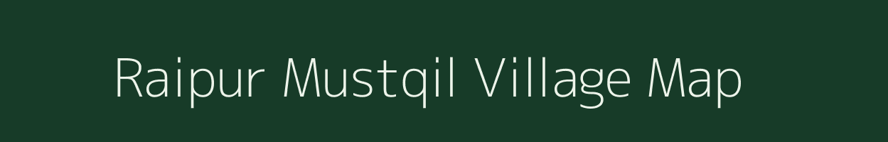 Raipur Mustqil village map in Uttar Pradesh