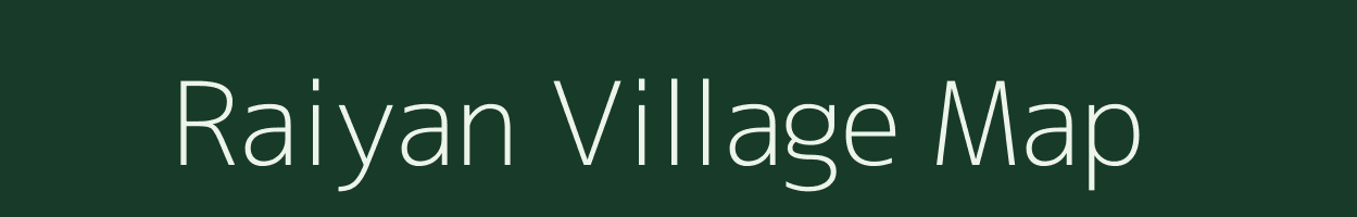 Raiyan village map in Madhya Pradesh