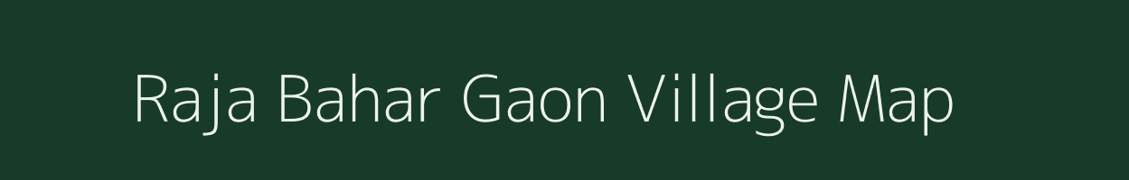 Raja Bahar Gaon village map in Assam