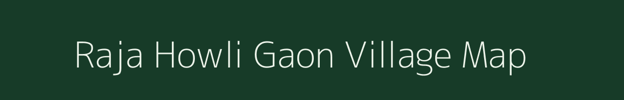 Raja Howli Gaon village map in Assam