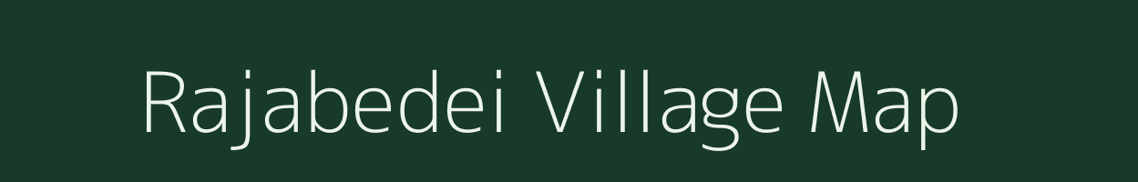 Rajabedei village map in Odisha