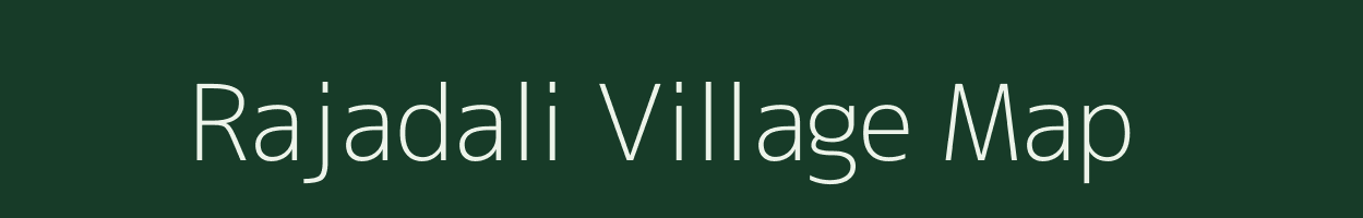 Rajadali village map in West Bengal