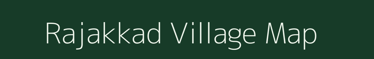 Rajakkad village map in Kerala