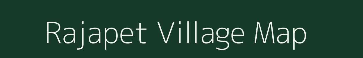 Rajapet village map in Andhra Pradesh