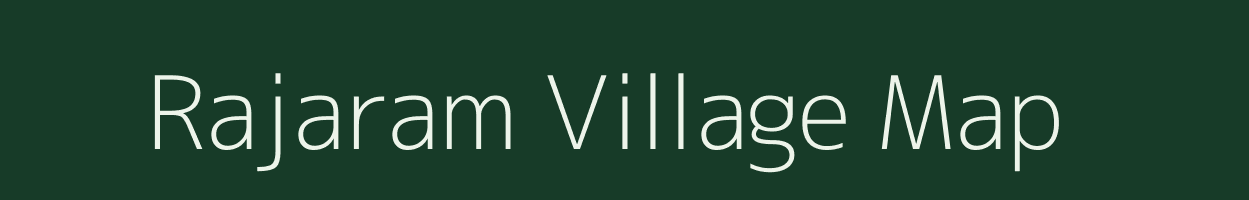 Rajaram village map in Maharashtra