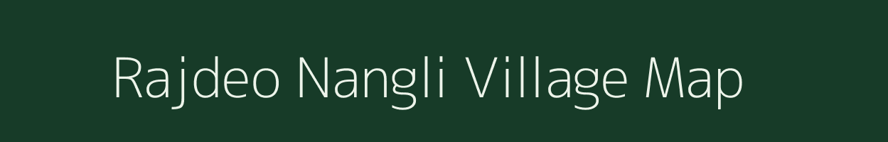 Rajdeo Nangli village map in Uttar Pradesh