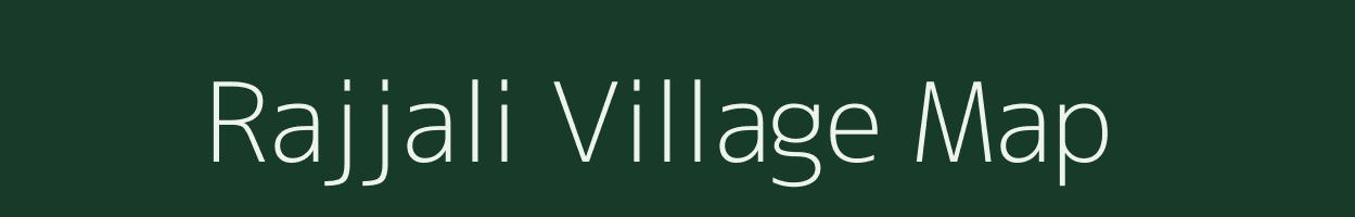 Rajjali village map in Andhra Pradesh