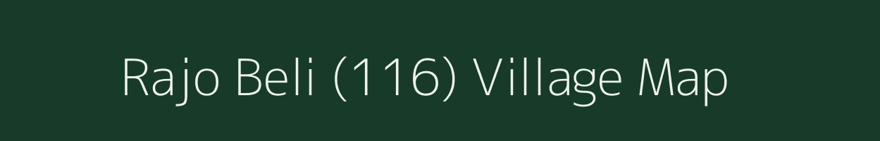 Rajo Beli (116) village map in Punjab