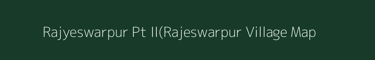 Rajyeswarpur Pt II(Rajeswarpur village map in Assam
