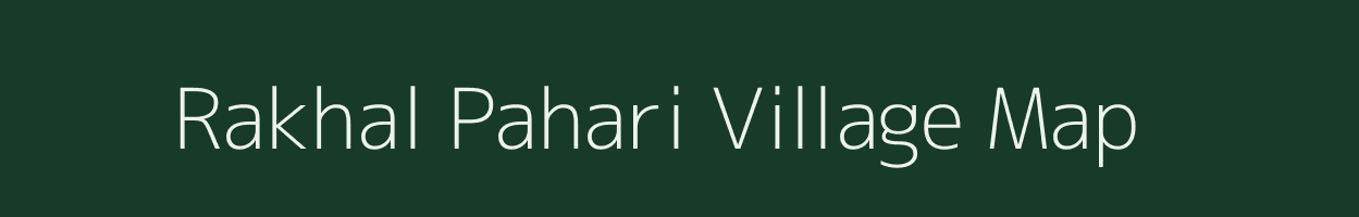 Rakhal Pahari village map in Jharkhand