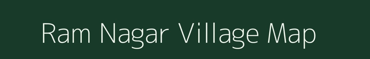 Ram Nagar village map in Uttar Pradesh