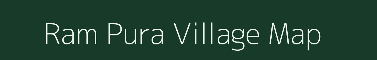 Ram Pura village map in West Bengal