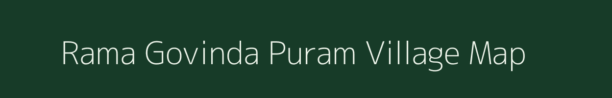 Rama Govinda Puram village map in Andhra Pradesh