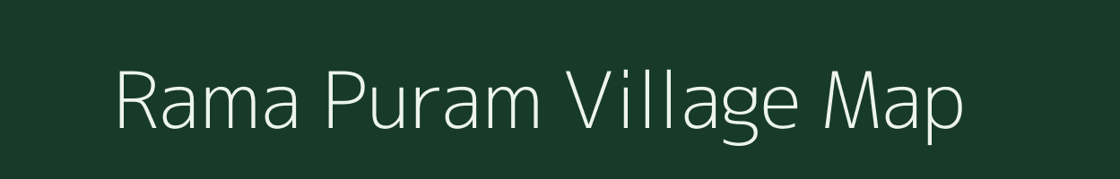 Rama Puram village map in Andhra Pradesh