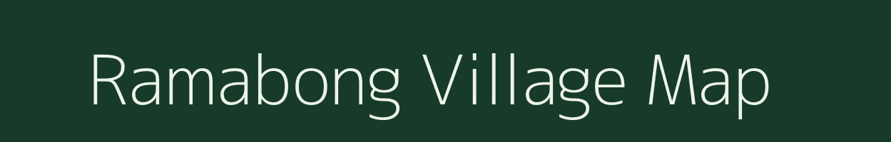 Ramabong village map in Sikkim