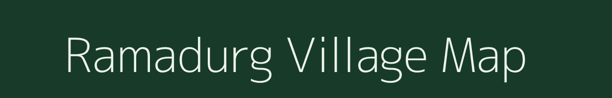 Ramadurg village map in Karnataka