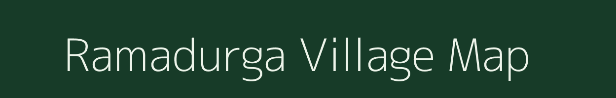 Ramadurga village map in Karnataka