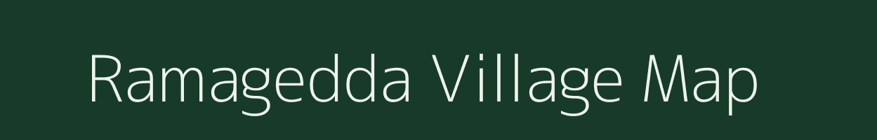 Ramagedda village map in Andhra Pradesh