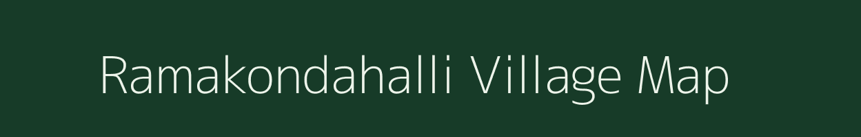 Ramakondahalli village map in Tamil Nadu