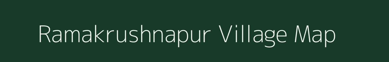 Ramakrushnapur village map in Odisha