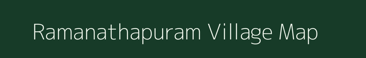 Ramanathapuram village map in Puducherry