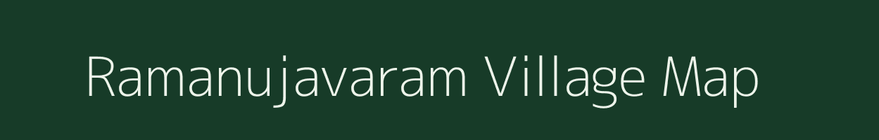 Ramanujavaram village map in Andhra Pradesh