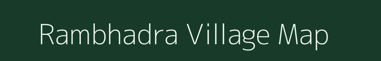 Rambhadra village map in Tripura