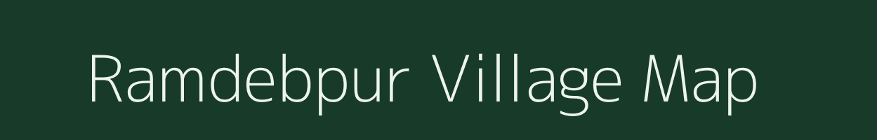 Ramdebpur village map in West Bengal