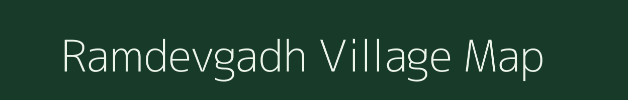 Ramdevgadh village map in Gujarat