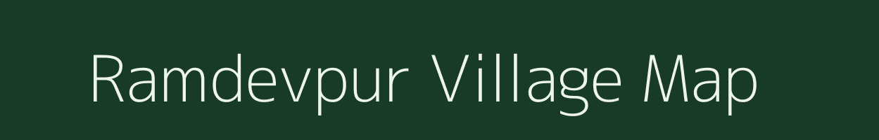 Ramdevpur village map in Uttar Pradesh