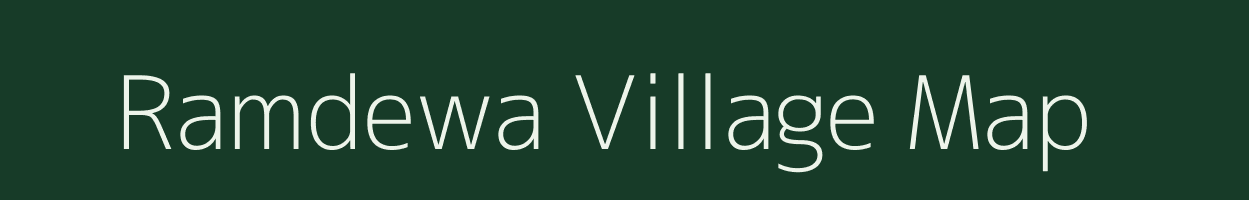 Ramdewa village map in Bihar