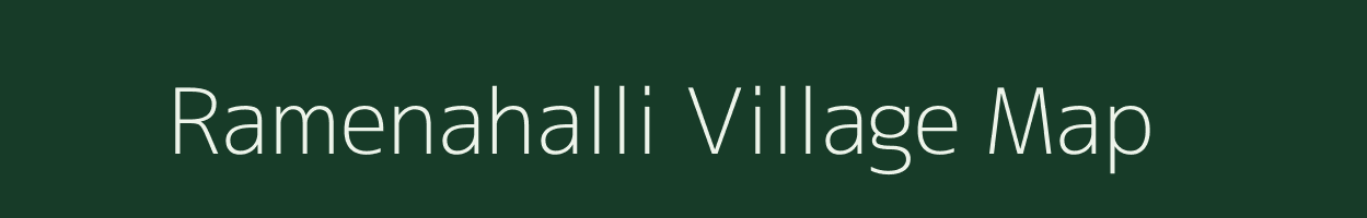 Ramenahalli village map in Karnataka