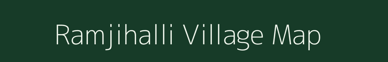 Ramjihalli village map in Karnataka