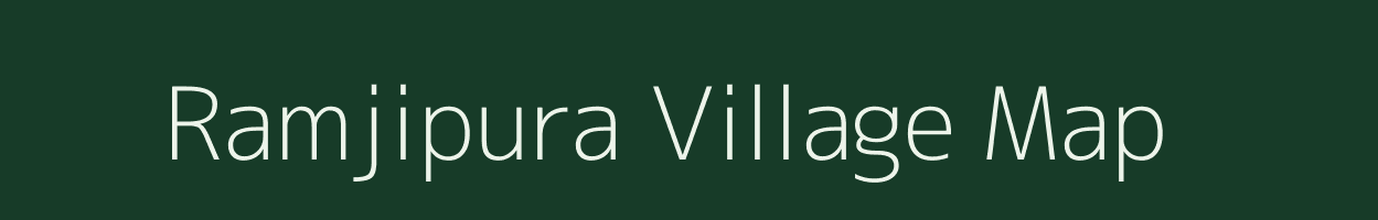 Ramjipura village map in Madhya Pradesh