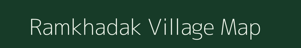 Ramkhadak village map in Maharashtra