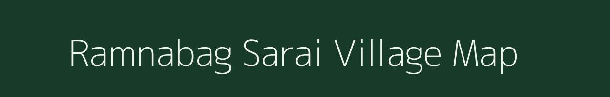 Ramnabag Sarai village map in West Bengal