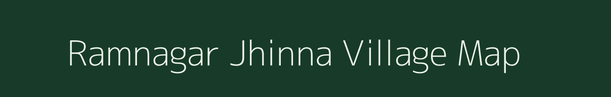 Ramnagar Jhinna village map in Uttar Pradesh